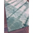 Handmade Woolen Shibori Lt.green Area Rug t-730 5x8