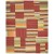 Modern Hand Tufted Wool Red 6' x 8' Rug