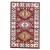 Traditional-Persian/Oriental Hand Knotted Wool Red 3' x 5' Rug