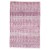 Modern Hand Knotted Wool / Silk (Silkette) Pink 2' x 3' Rug