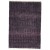 Modern Hand Knotted Wool / Silk (Silkette) Charcoal 2' x 3' Rug