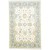 Traditional-Persian/Oriental Hand Knotted Wool Cream 6' x 9' Rug