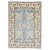 Traditional-Persian/Oriental Hand Knotted Wool Blue 4' x 6' Rug