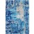Matisse Blue / Tide Gray Silken Modern 8x10 Rug