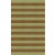 Handmade Olive Brown HSCP07DB04 Stripe Rugs 9'X12'
