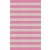 Handmade Silver Pink HSTR-1006  Stripe Rugs 5' X 8'