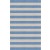 Handmade Silver Aqua HSTR-1009  Stripe Rugs 6' X 9'
