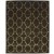 Modern Hand Knotted Wool / Silk (Silkette) Charcoal 8' x 10' Rug