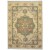 Traditional-Persian/Oriental Hand Knotted Wool / Silk (Silkette) Beige 5' x 7' Rug