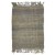 Modern Hand Knotted Jute Charcoal 2' x 3' Rug