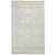 Distressed Look Hand Knotted Wool Grey 5' x 8' Rug