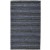 Pebble 2018 Hand Woven Wool Blue Striped Rug
