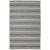 Pebble 2019 Hand Woven Wool Grey Striped Rug