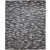 Modern Hand Woven Leather Charcoal 8' x 10' Rug