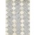 Modern Hand Woven Leather Cowhide / Jacquard Grey 2' x 2' Rug - rh000313