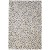 Modern Hand Woven Leather Brown 6' x 9' Rug