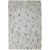 Modern Hand Woven Leather / Cotton Grey 4' x 6' Rug