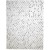 Modern Hand Woven Leather / Cotton Grey 9' x 12' Rug