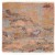 Modern Hand Knotted Wool Rust 2' x 2' Rug