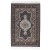 Traditional-Persian/Oriental Hand Knotted Wool Black 7' x 6' Rug