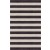 Handmade Silver Charcoal HSTR-1001  Stripe Rugs 5'X8'