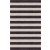 Handmade Silver Charcoal HSTR-1001  Stripe Rugs 8'X10'