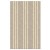 Handmade Sand V3SAF11DE12 Stripes  8X10 Area Rugs